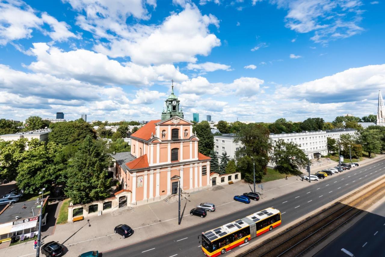 City Centre High Floor View Apartments Varšava Exteriér fotografie